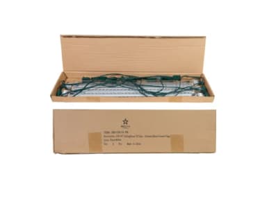 SNOWFALL LIGHT, W/ PLUGS, PURE-WHITE (5-PACK) - Last Chance from Holiday Light Supplies, Ontario