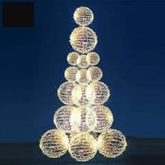 Circular Shaped Christmas Tree 8.2′ x 8.2′ x 14.8′ - Trees from Holiday Light Supplies, Ontario